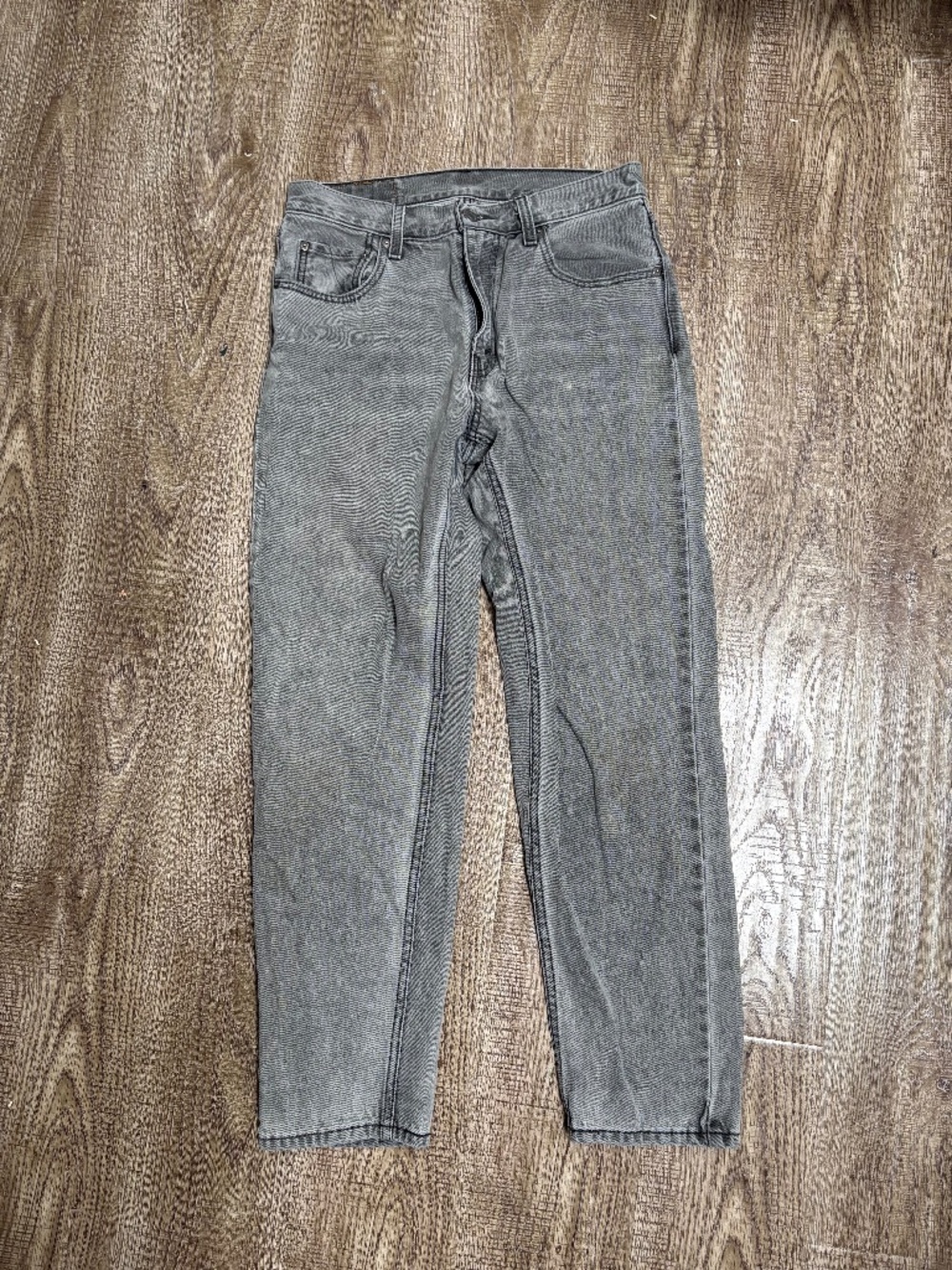 Vintage Levi's Red Tag Grey Straight Jeans
